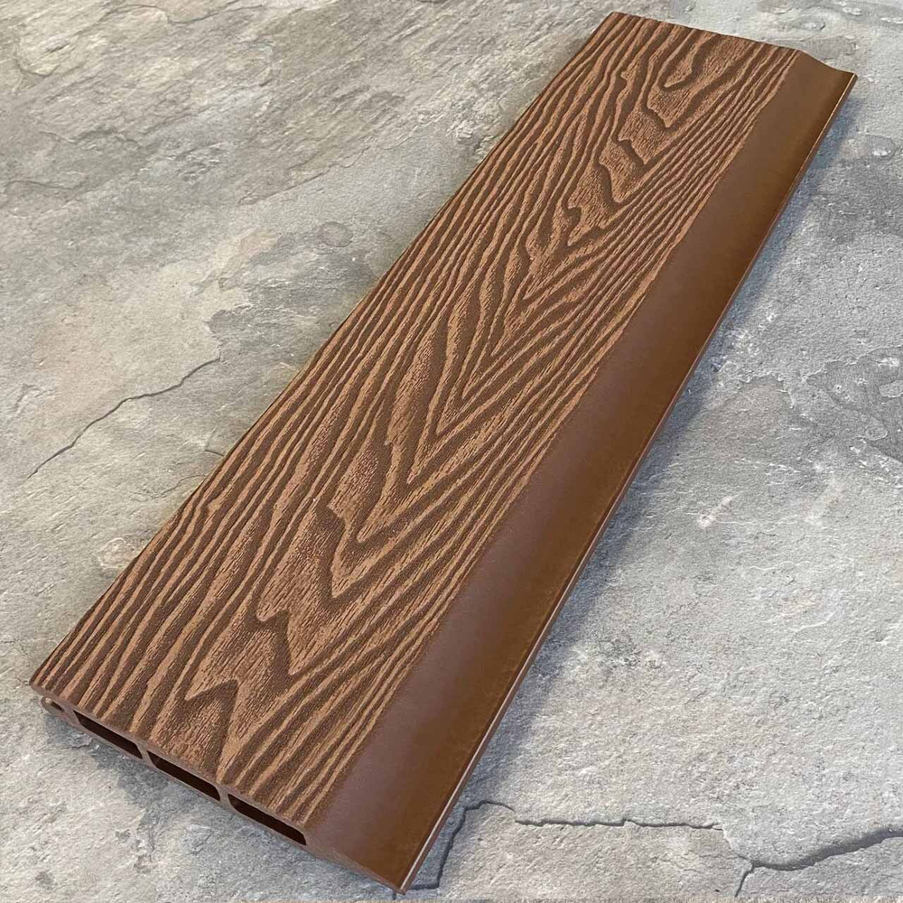 Заборная панель шип-паз EasyDecking Wood-X 146х20х2210 Коричневый 3D
