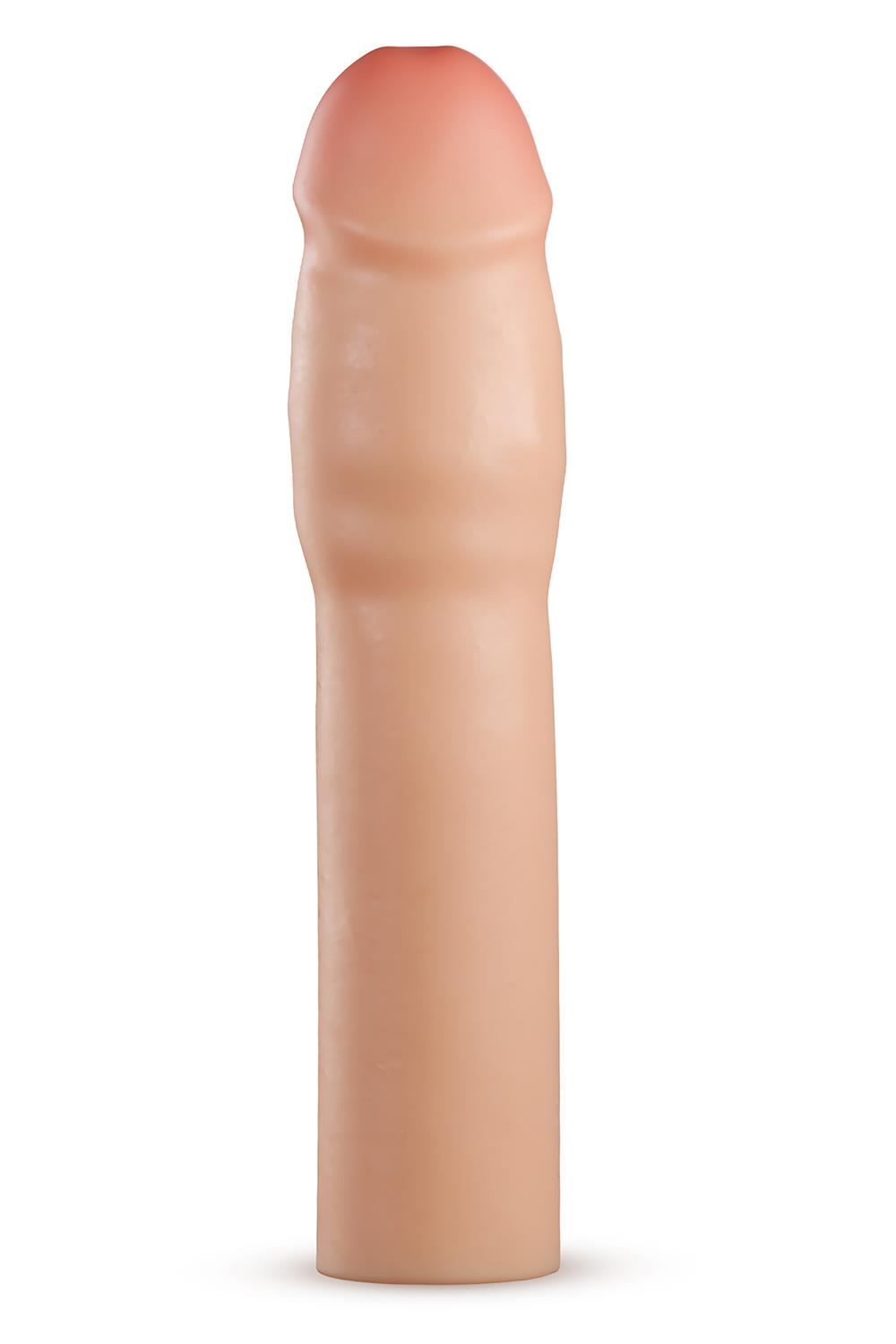 Телесная насадка-удлинитель Resilience - 17,7 см. (Цвет: телесный)