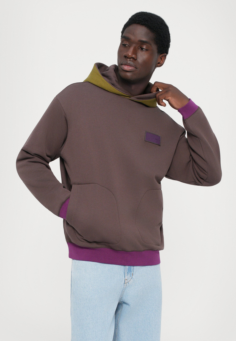 EA7 Emporio Armani UNISEX - Толстовка с капюшоном - Коричневый