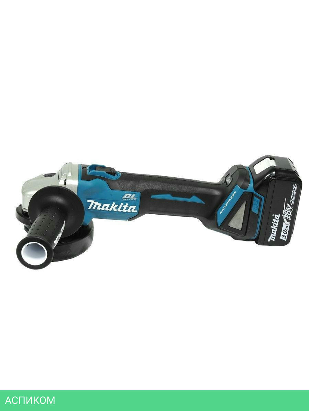 Угловая шлифмашина Makita DGA 504 RF 1АКБ и ЗУ (DGA504RF)