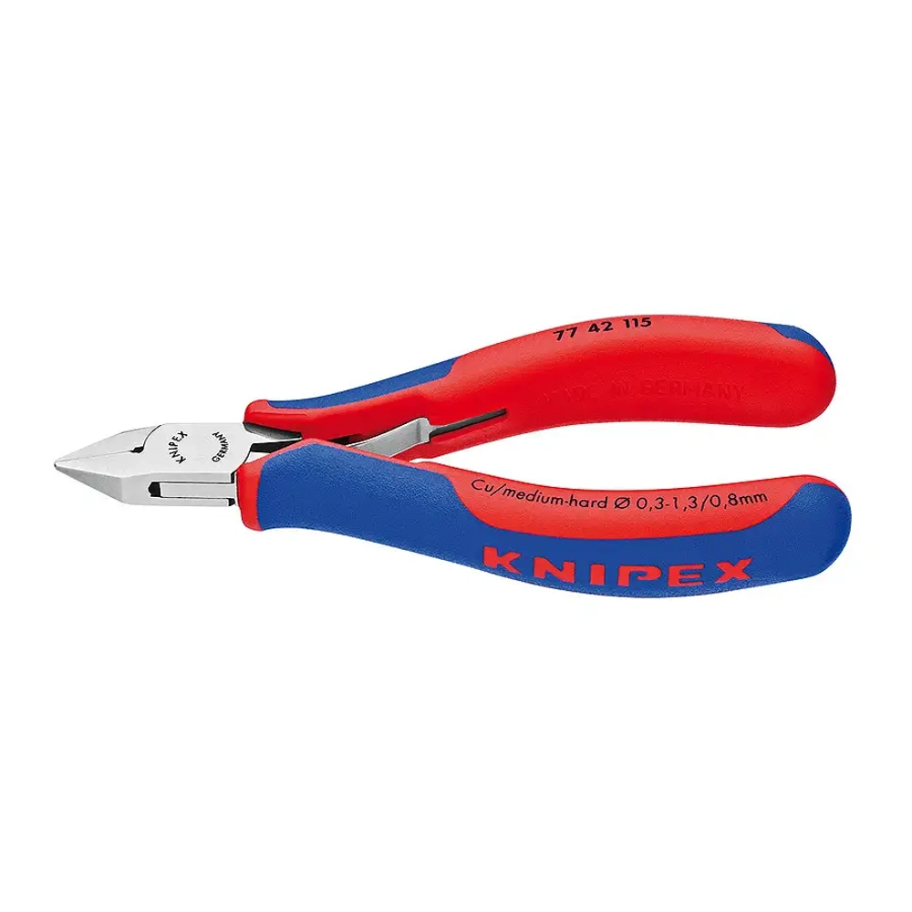 Кусачки боковые для электроники 130 мм Knipex 77 42 130