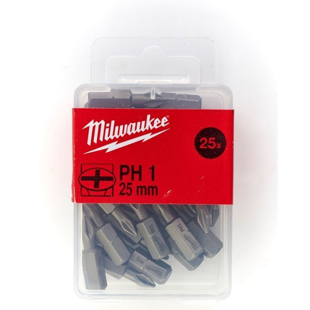 Насадка Milwaukee PH1 25мм (25шт/уп)