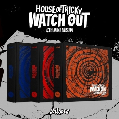Альбом XIKERS - HOUSE OF TRICKY : WATCH OUT 4th Mini Album RANDOM Version