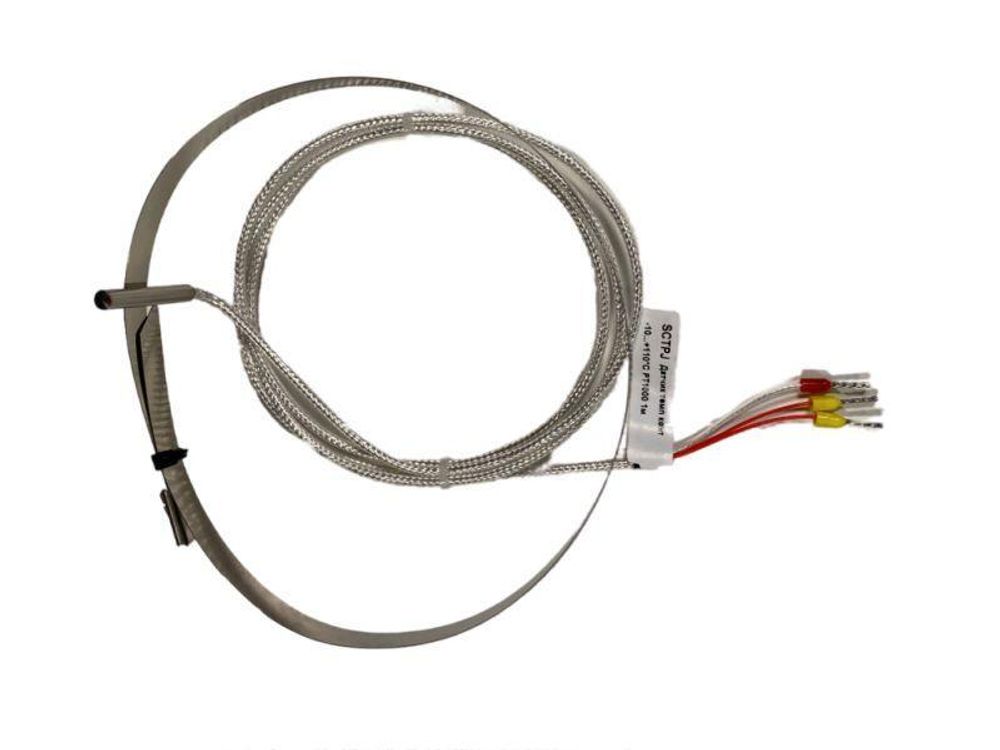 Датчик температуры контактный -10...+110град.C PT1000 15…100мм бескорпусной 1м SE SCTPJ Датчик температуры контактный -10...+110град.C PT1000 15…100мм бескорпусной 1м SE SCTPJ