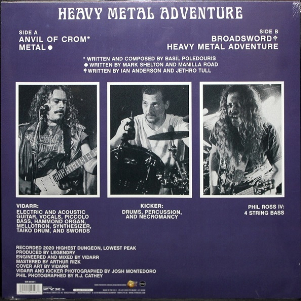 Legendry / Heavy Metal Adventure (12" Vinyl EP)