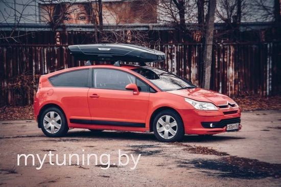 Автобокс Broomer Venture LS (450 л.)  АБС/ПММА (Черный глянец)