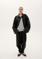 Кожаная куртка, чёрный