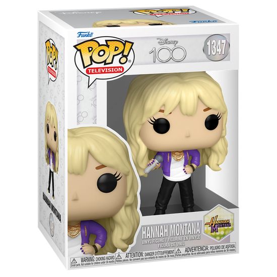 Фигурка Funko POP! TV Disney D100 Hannah Montana (1347) 67988 / Фигурка Фанко ПОП! по мотивам сериала "Ханна Монтана"