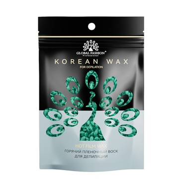 Горячий воск в гранулах Global Fashion 1000гр Aloe vera