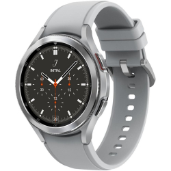 Смарт-часы Samsung Galaxy Watch4 Classic, 46 мм серебрянные (SM-R890NZSAINS)