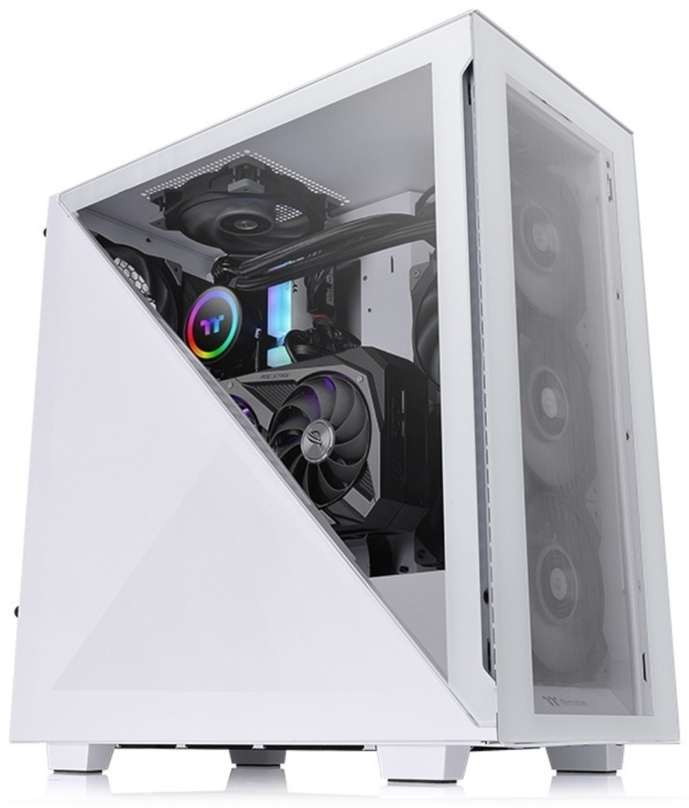 Корпус Thermaltake Divider 300 TG Snow белый