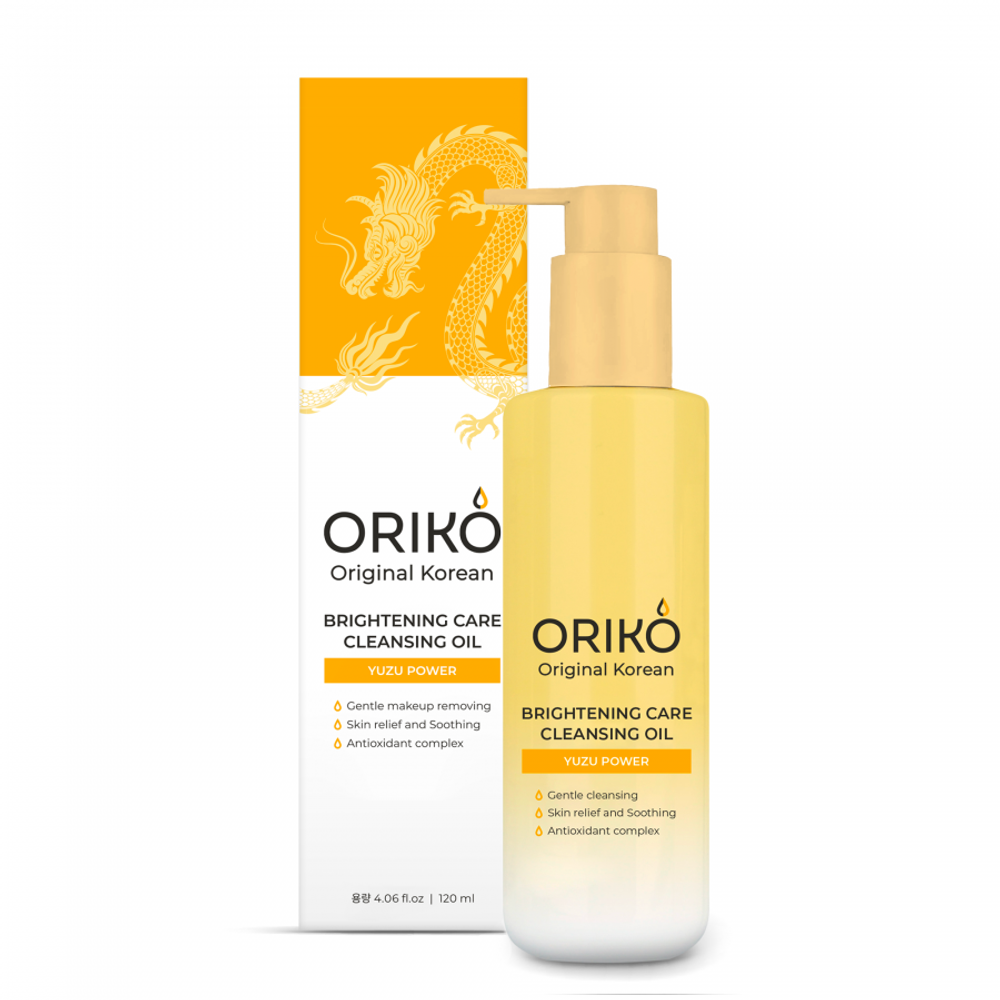 ORIKO Brightening Care Oil With Yuzu Extract Гидрофильное масло для умывания с экстрактом юдзу 120мл