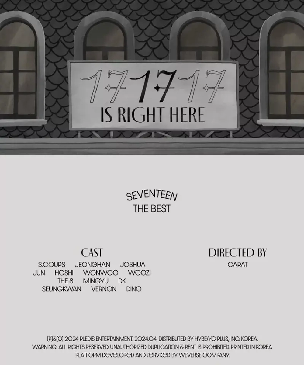 SEVENTEEN -  BEST ALBUM [17 IS RIGHT HERE] [Weverse Albums ver.]