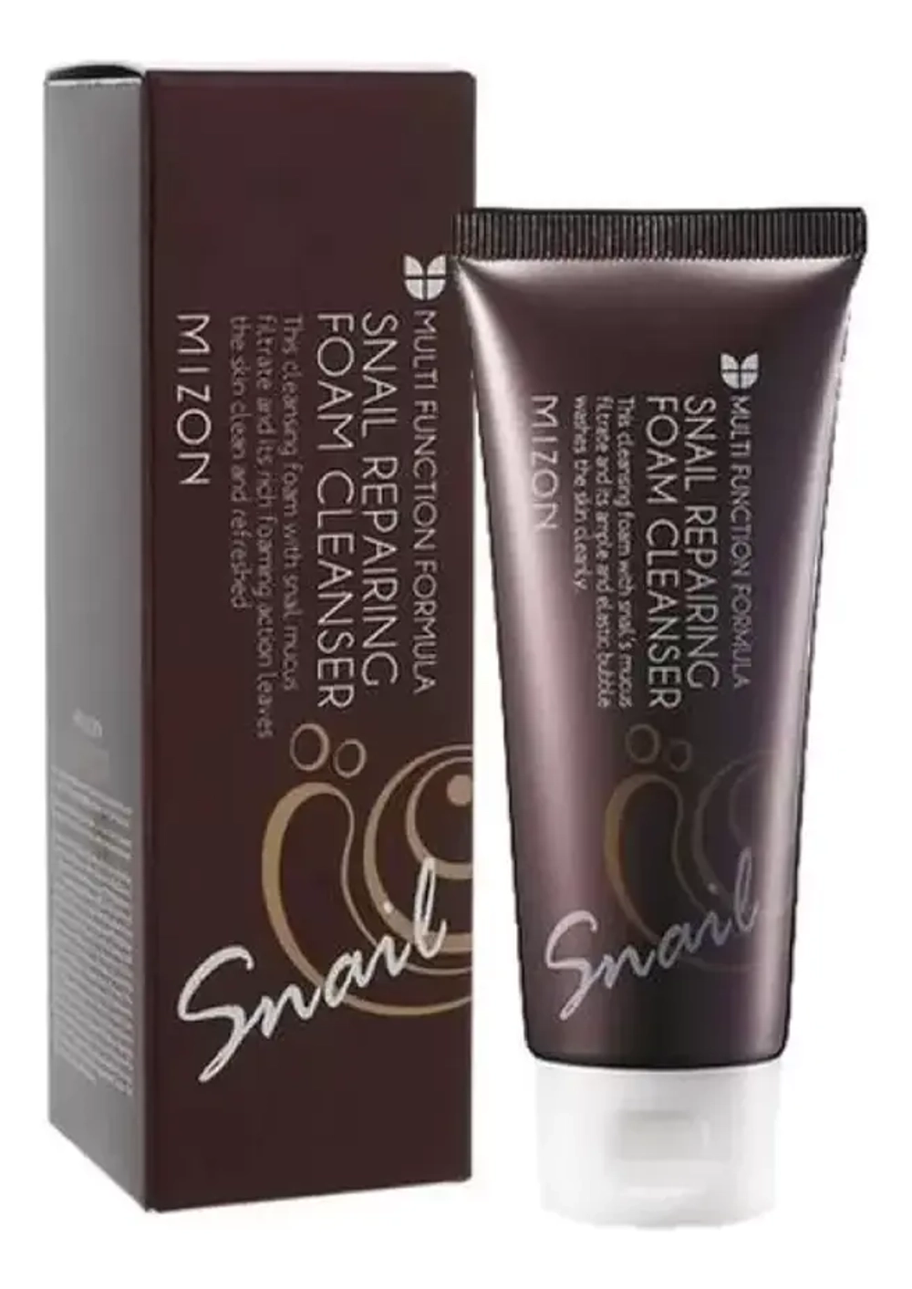 MIZON Пенка для умывания c муцином улитки - Snail Repairing Foam Cleanser .60мл