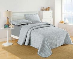 Комплект постельного белья с покрывалом Волна Альбус