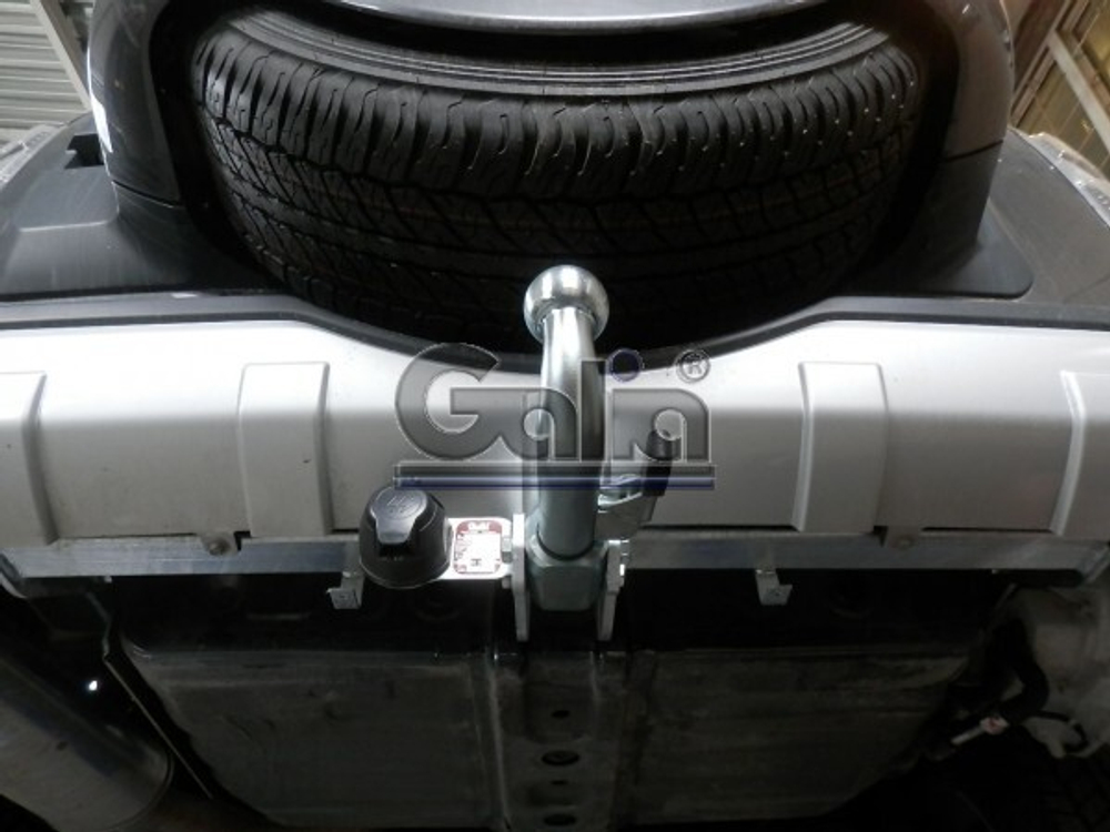 Фаркоп оцинкованный Galia M082A для Mitsubishi Pajero IV 2007-, Pajero III 2000-2007(паспорт и сертификат в комплекте)(без электрики)