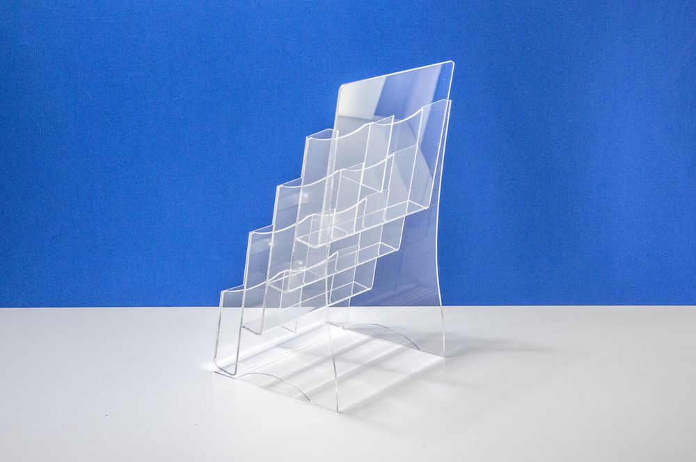 Буклетница настольная на 8 буклетов 100х210