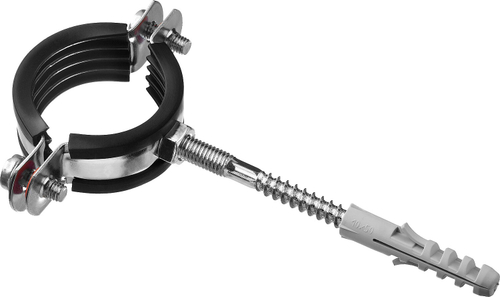 Хомут сантех.с рез.+дюб. 1" (32-36)