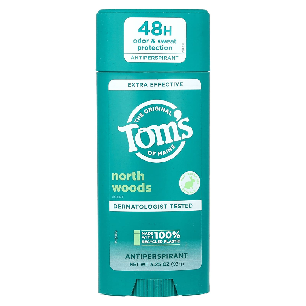 Tom's of Maine, North Woods, суперэффективный антиперспирант, 92 г (3,25 унции)