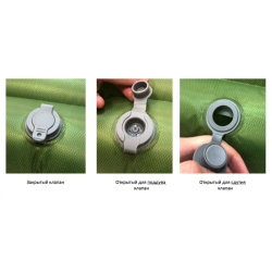 Tramp двухспальный надувной коврик Air Lite Double, толщина 10 см