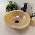 Раковина из оникса Bowl Yellow TinLip BO-60906 40*40*15