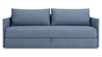 Диван Коя Лайт Strong Plus 09 208*94*80 см, Синий Рогожка Еврокнижка Фиеста