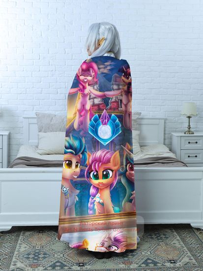 Плед Пони арт. 117 (флис), 150х130 и 200х140 см