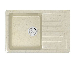 Кухонная мойка BERGG lab Z16 740х490 мм Бежевый