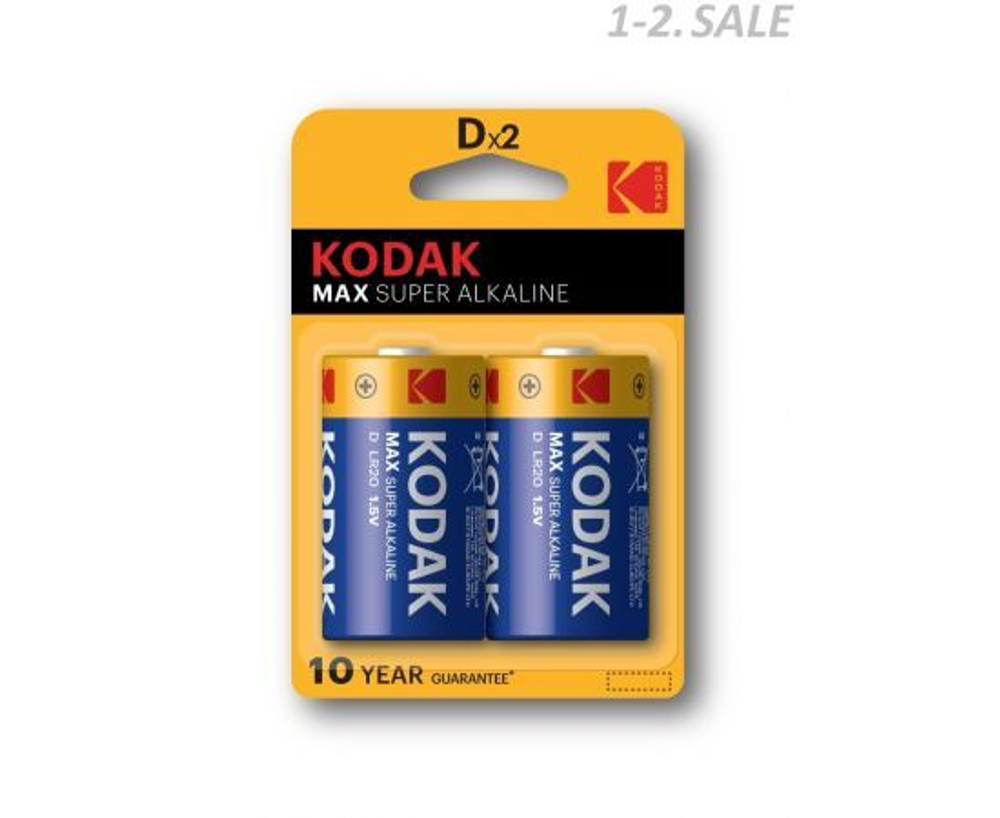 Элемент питания Kodak MAX LR20/373 BL2