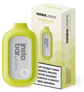 Купить Одноразовый Pod instaBar - Персик Манго Гуава (5000 затяжек)