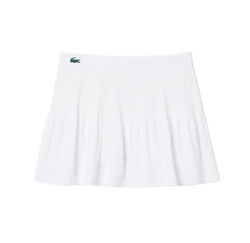 Теннисная юбка Lacoste Ultra Dry Tennis with Liner - white