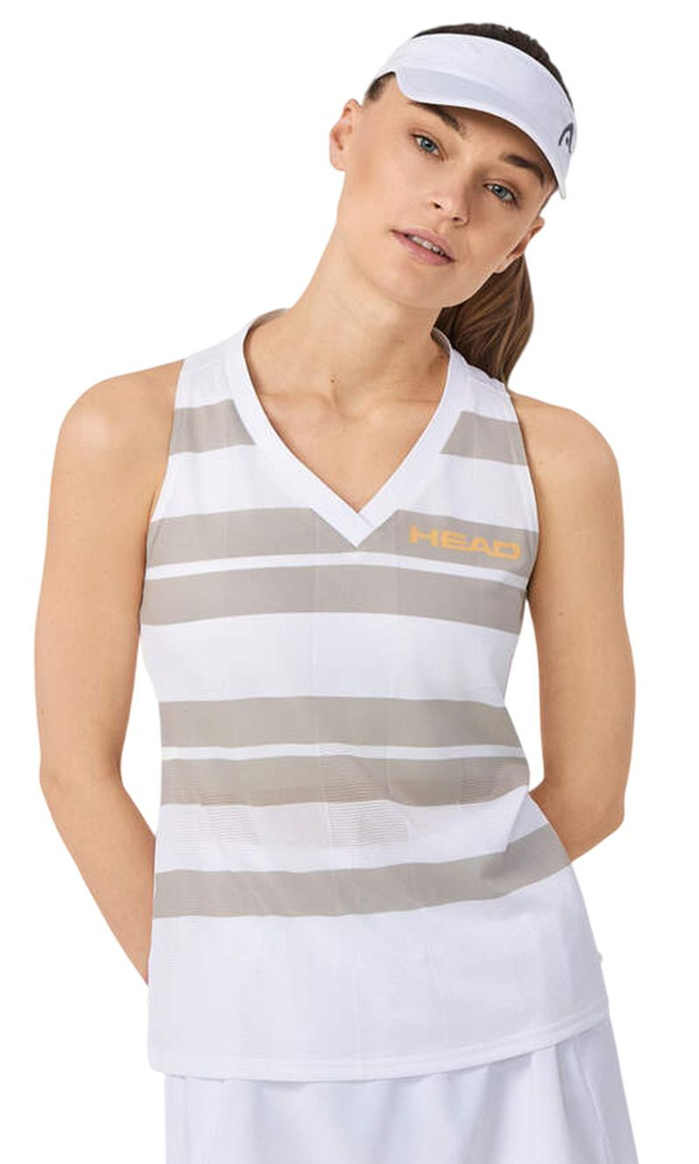 Женский топ теннисный Head Performance Tank - белый