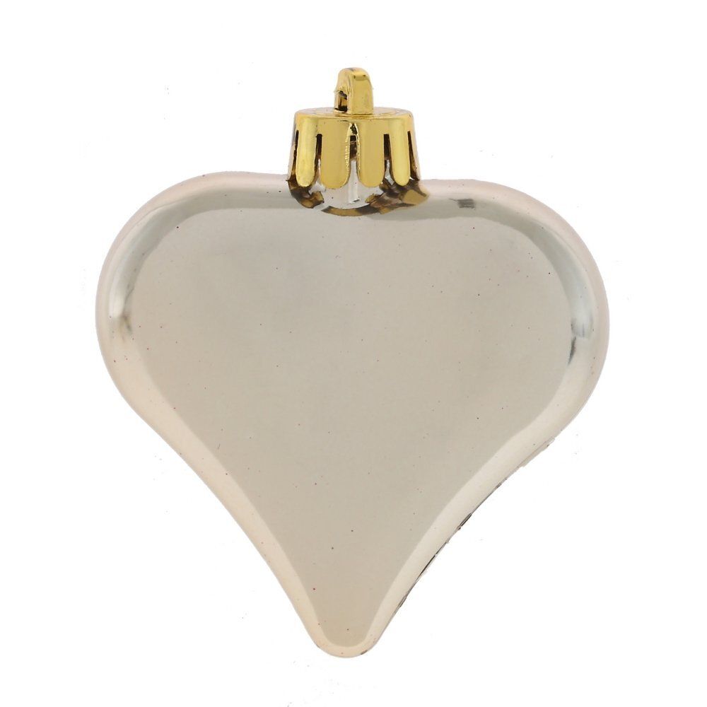 GAEM Набор из 6шт Украшение новогоднее "Сердца", D6 см, L6 W2,5 H7 см