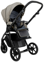 Детская коляска Roan Bass Next 2.0 3 в 1 с автокреслом Pituso Baesa Pro Black BSN/41/2 Hazel/Black/руч.Black