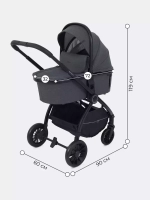 Коляска детская MOWBaby 2 в 1 "SPRINT" МВ321 Grey