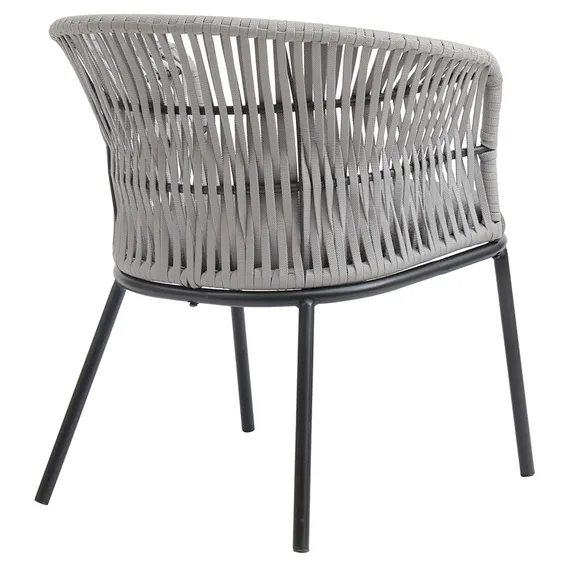 Плетеный стул Haugen, серый
