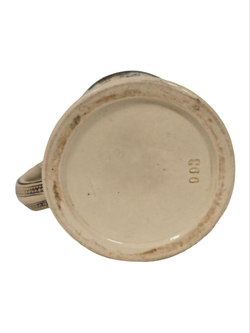 Кружка пивная (керамика с оловянной крышкой) Германия