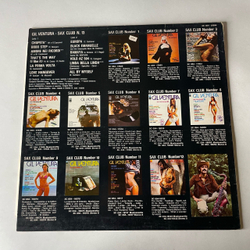 Винтажная виниловая пластинка LP Gil Ventura Джил Вентура, Sax Club Number 13 (Италия 1976)
