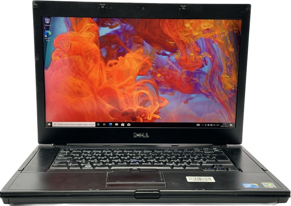15.6" Уценённый ноутбук  Dell Latitude E6510 (1920x1080, Intel Core i5 M-520, RAM 4ГБ, SSD 128ГБ, Intel HD Graphics, Win 10 Pro)