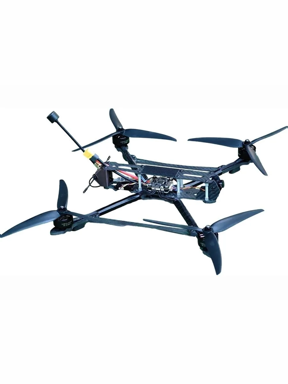 Квадрокоптер FPV, дрон 9 дюймов