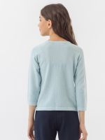 Джемпер голубой для девочки арт. AT824-1