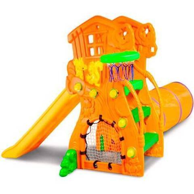 Горка "Дом-Дерево" с тоннелем 9-0154