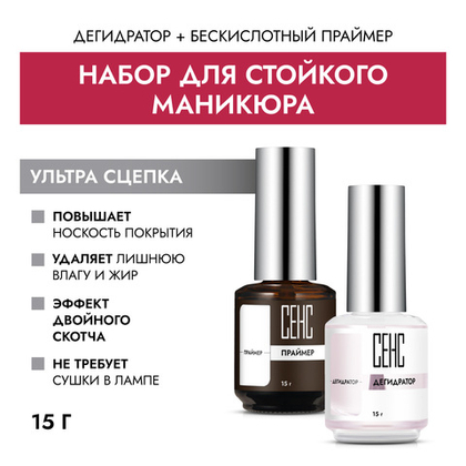 Набор Праймер+Дегидратор 15г