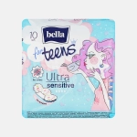 Прокладки Bella For Teens Sensitive супертонкие 10шт