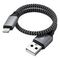 Кабель Satechi USB Type-A - Lightning 25 см (ST-TAL10M) серый космос