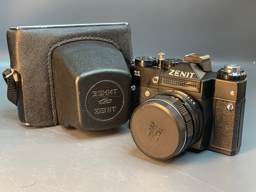 Zenit 11 + Helios 44M-4