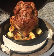 Керамический отсекатель жара ConvEGGtor для гриля M, Big Green Egg