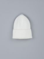 Шапка из ангоры однослойная "Молоко"