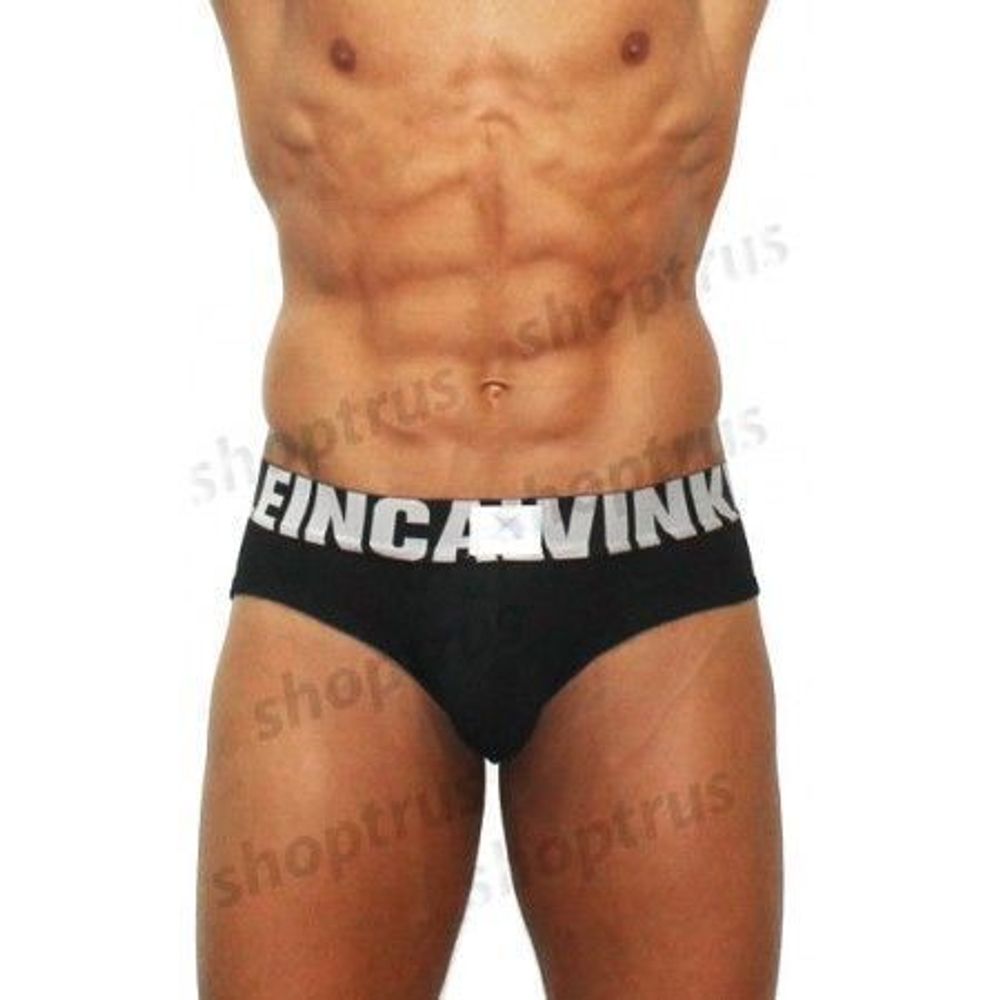 Мужские трусы брифы черные Calvin Klein X Word Black CK00397