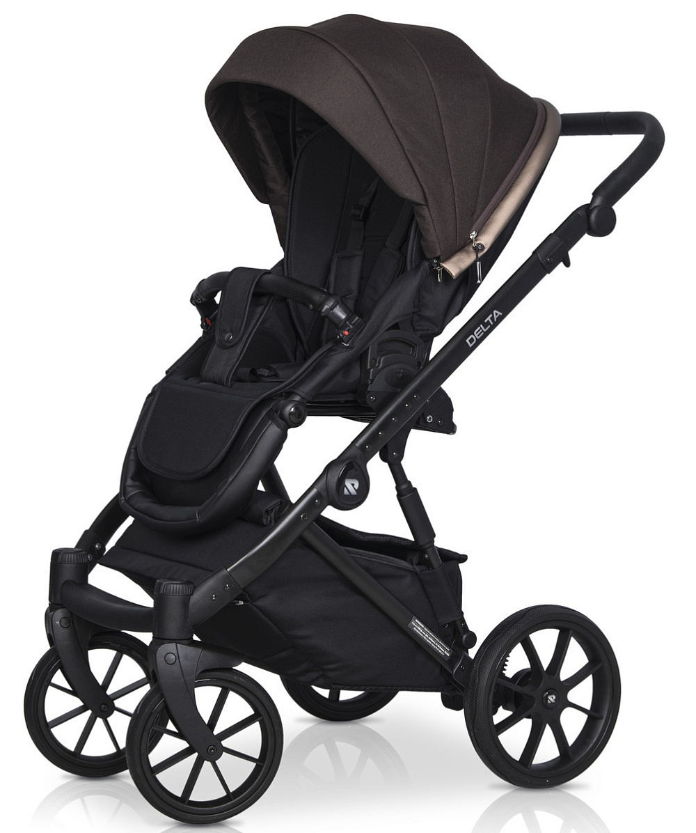 Детская коляска Riko Basic Delta 3 в 1 04 Chocolate